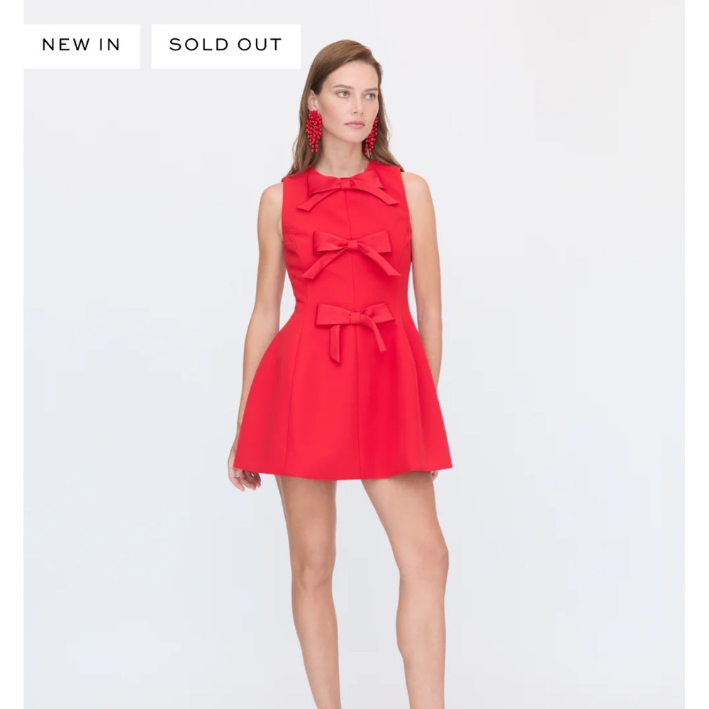 NWT Hill House Blythe Bow dress-sold out online. Beautiful festive dress!